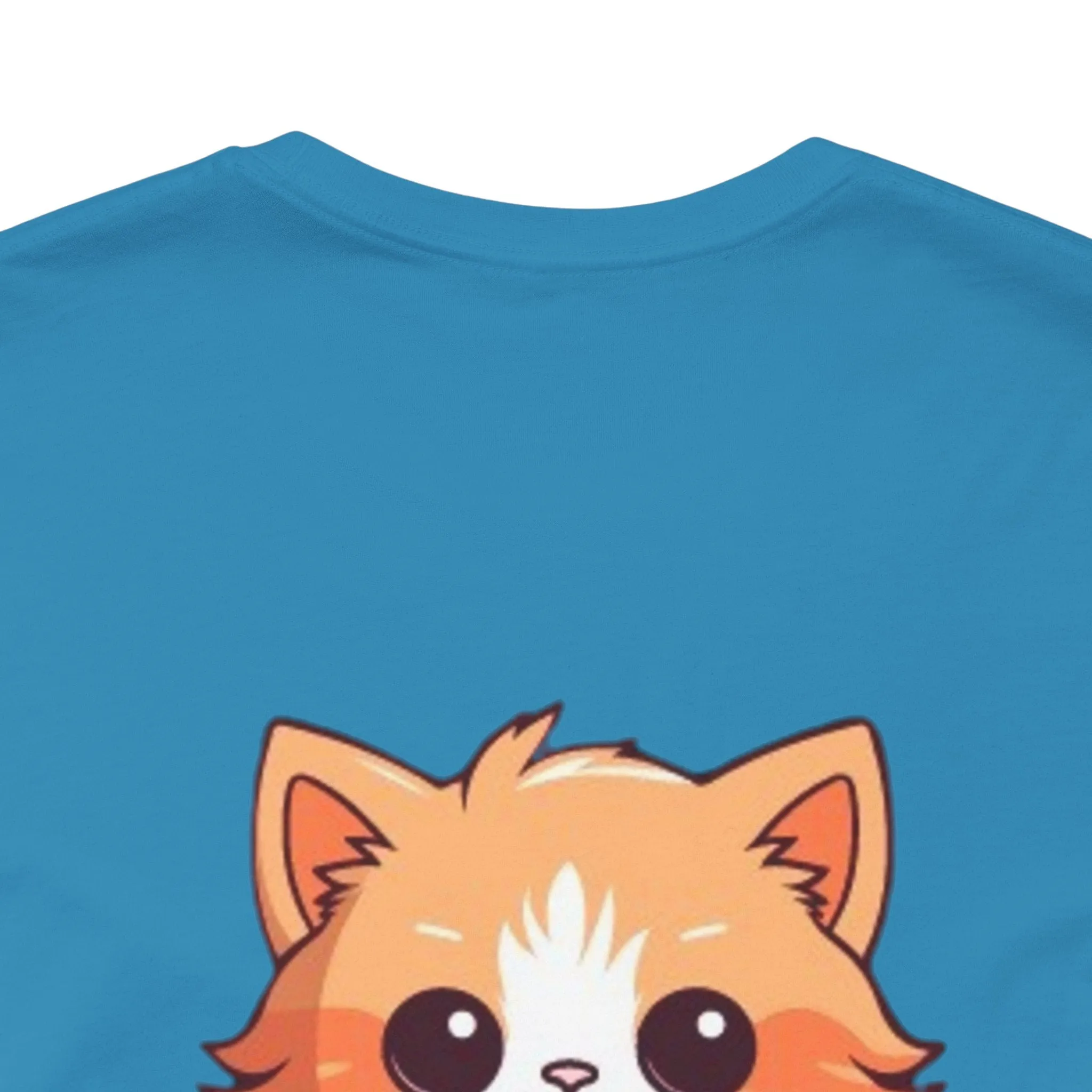 Cute Cat Graphic Unisex Jersey Short Sleeve Tee - Note Today