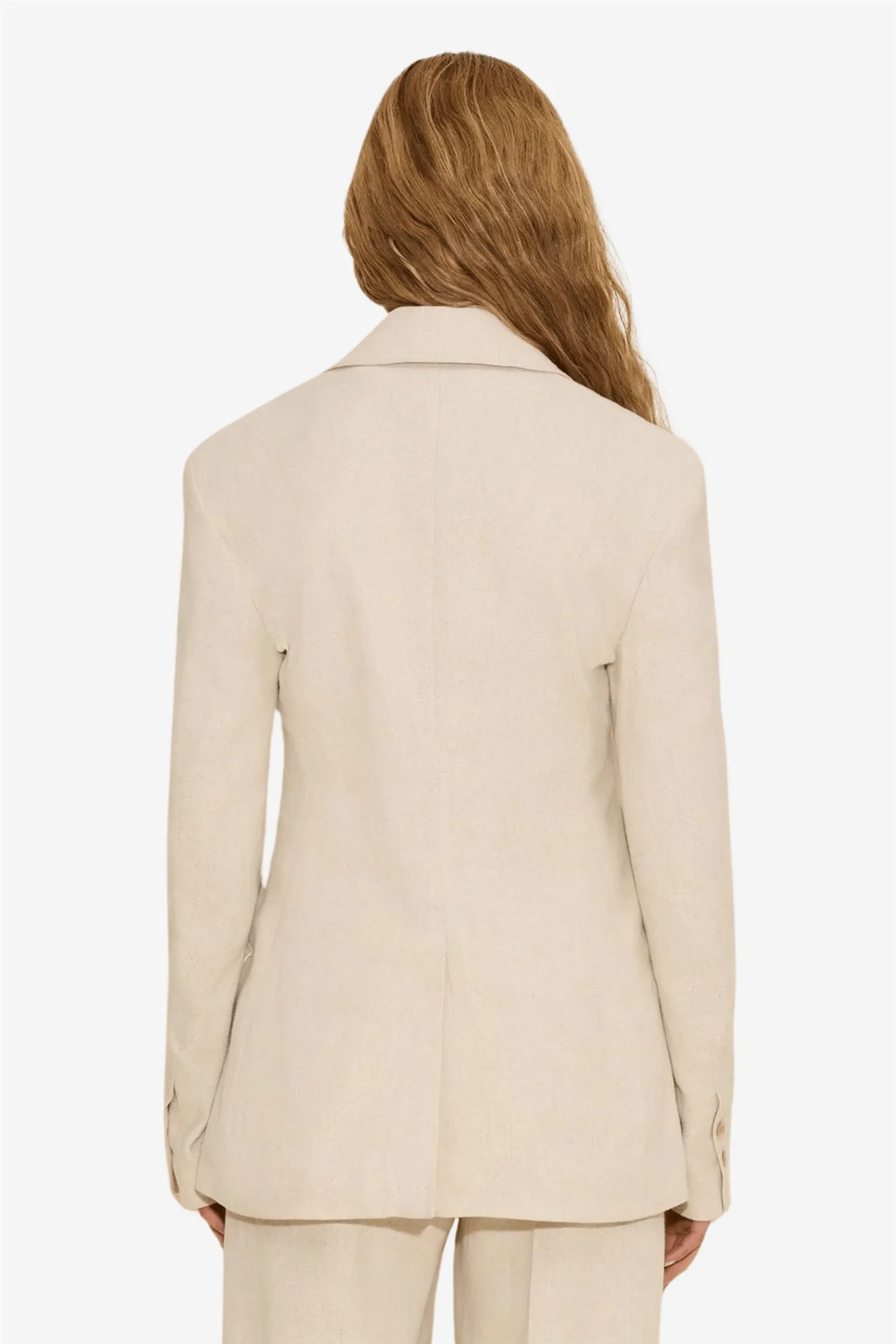 Cygnet Linen Blazer Ecru