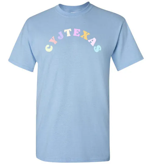 CYJ Texas Short Sleeve T-Shirt - Pastel
