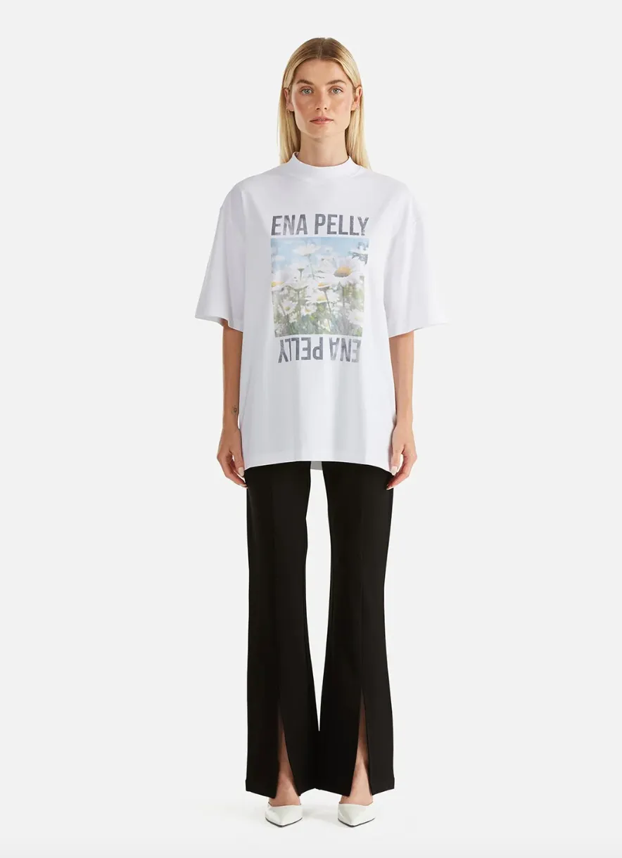 DAISY TEE - WHITE