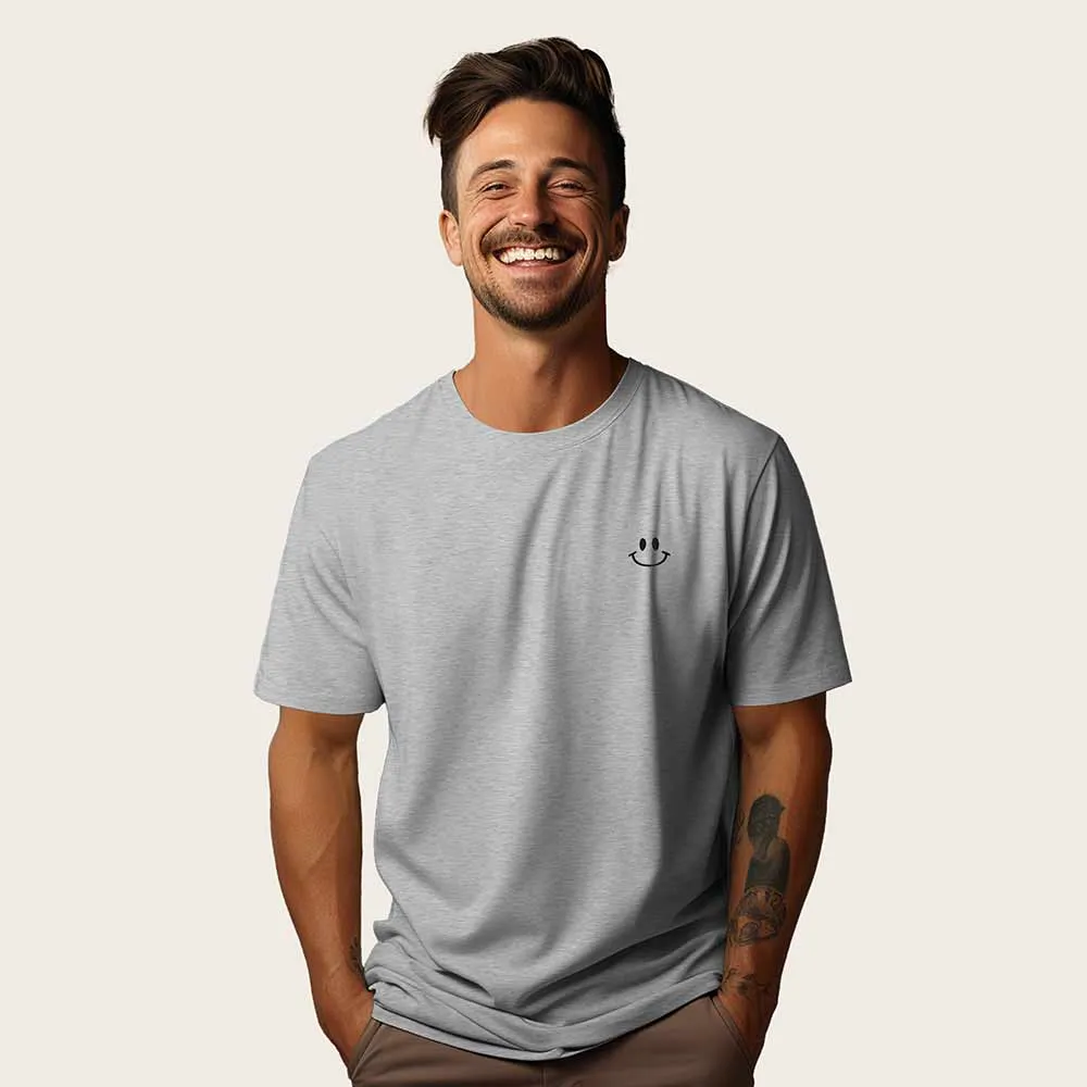 Dalix Smile Face Relaxed Tee