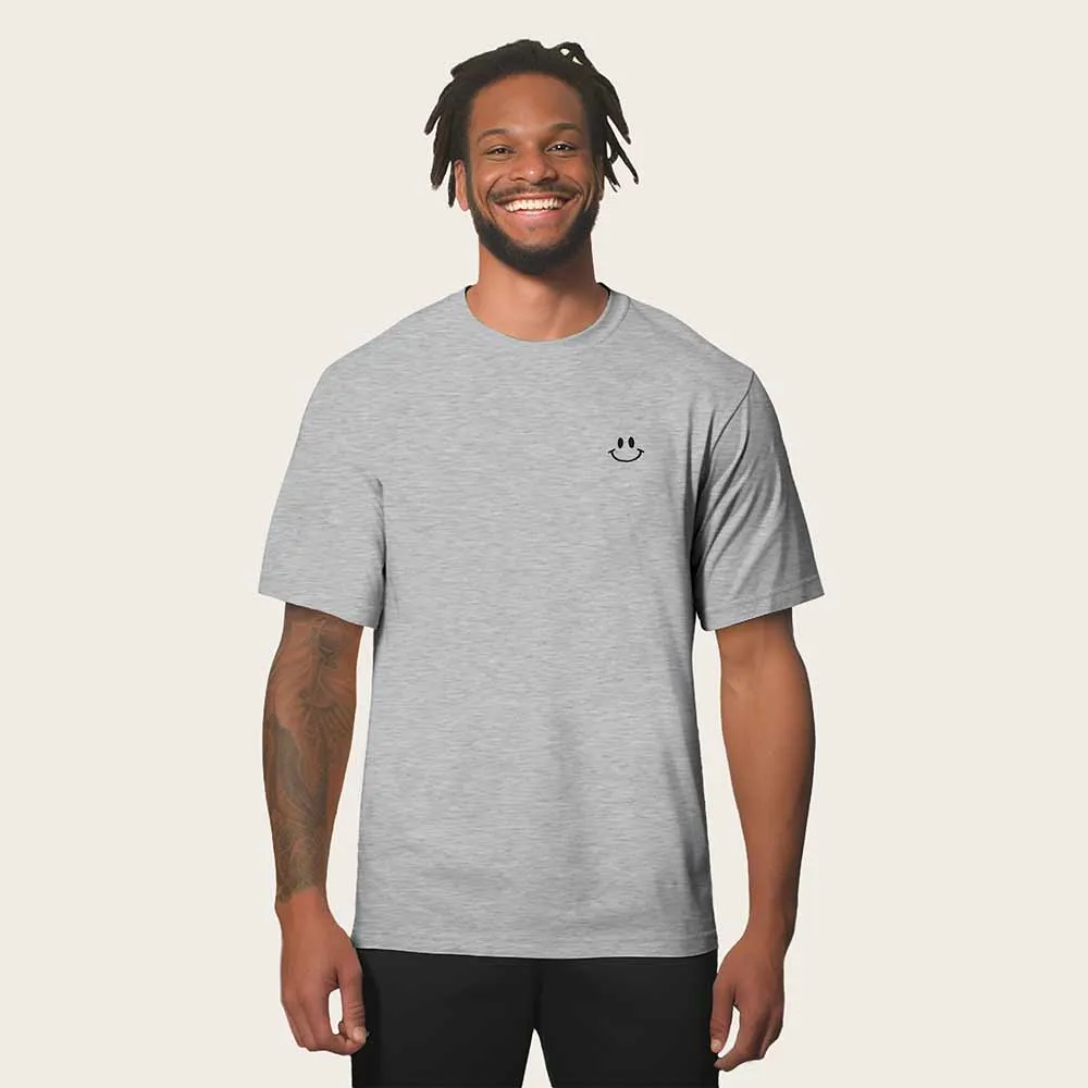 Dalix Smile Face Relaxed Tee