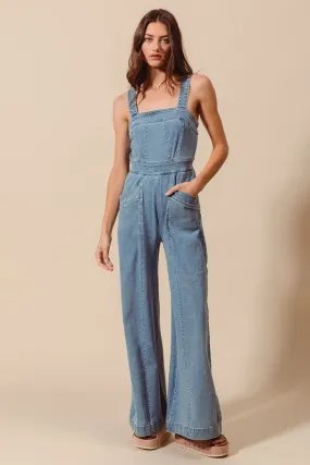 DENIM JUMPSUIT