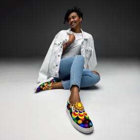 Designer canvas shoes for women