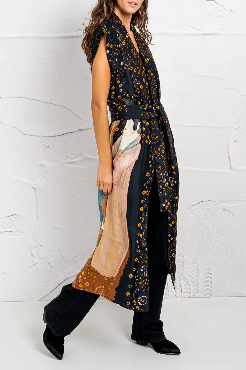 Ding Xiang Kimono - Women Over Flower