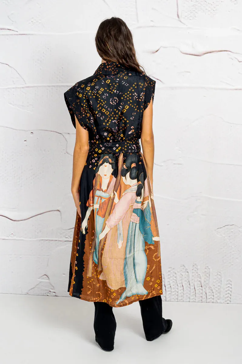 Ding Xiang Kimono - Women Over Flower
