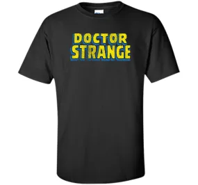 Doctor Strange Classic Logo Graphic T-Shirt