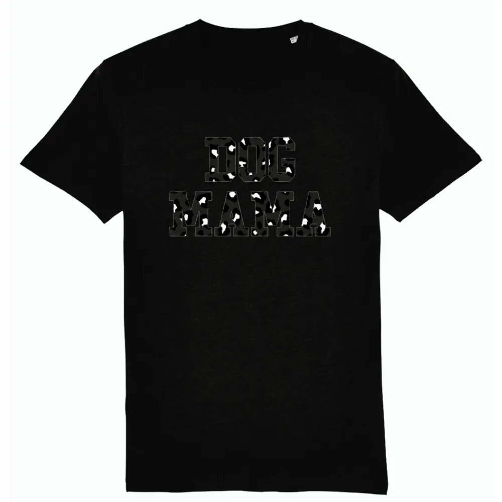 Dog Mama Midnight Leopard T-Shirt
