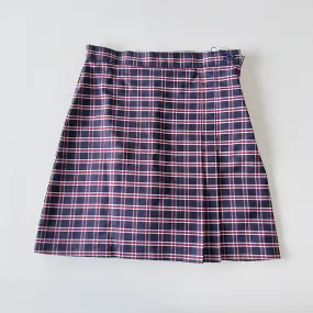 Double Pleat Skort Plaid 3C