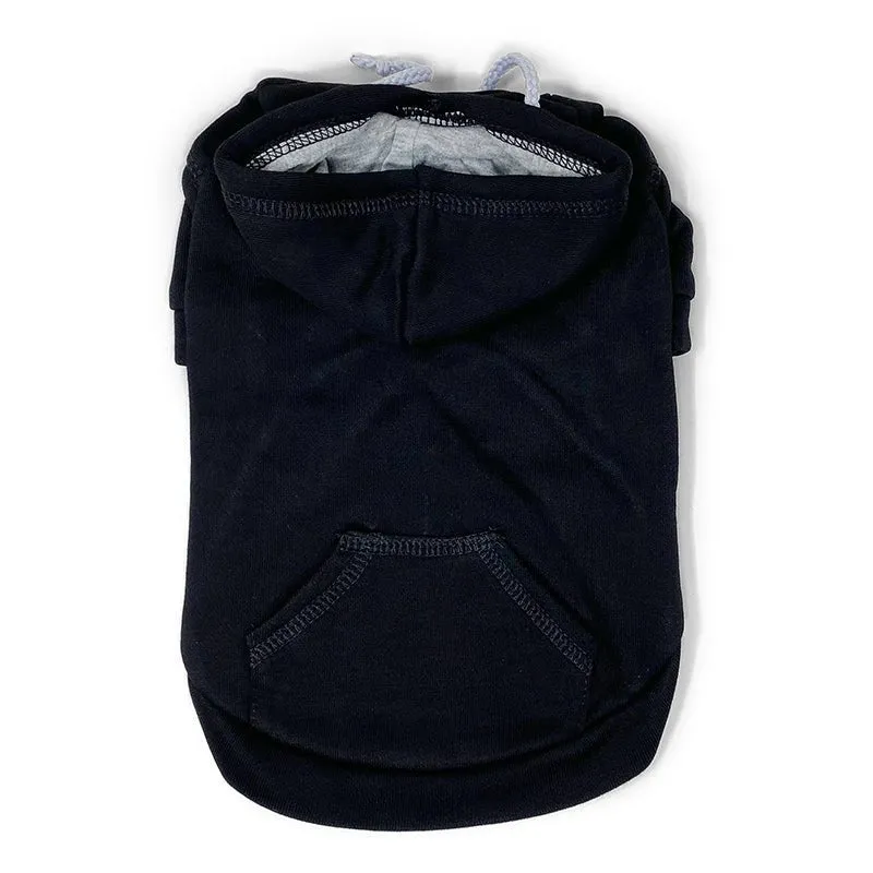 Drawstring Hoody Black