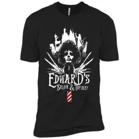 Edward Scissorhand's Salon-Cartoon graphic T-Shirt