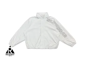 Embroidered Logo Track Jacket "Grey"