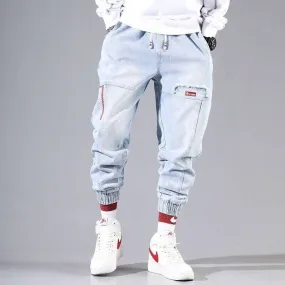 Fashion Cargo Elastic Joggers Pants