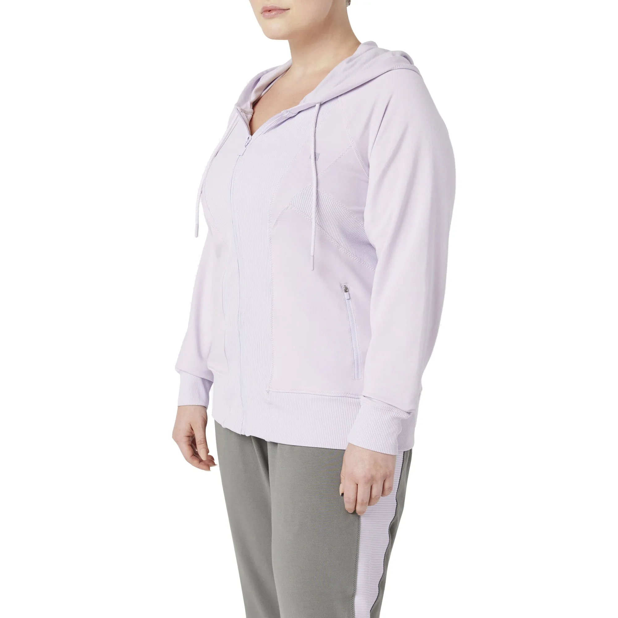 FILA FI-Lux Texture Full-Zip Womens Hoodie