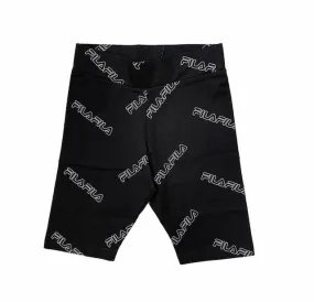 Fila leggings da bambina con logo 683325 002 nero