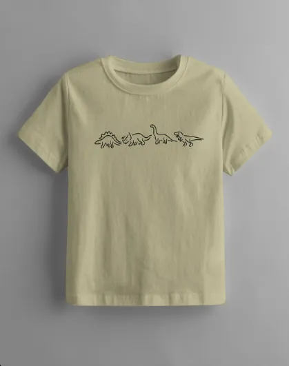 FOUR DINO FRIENDS T-SHIRT