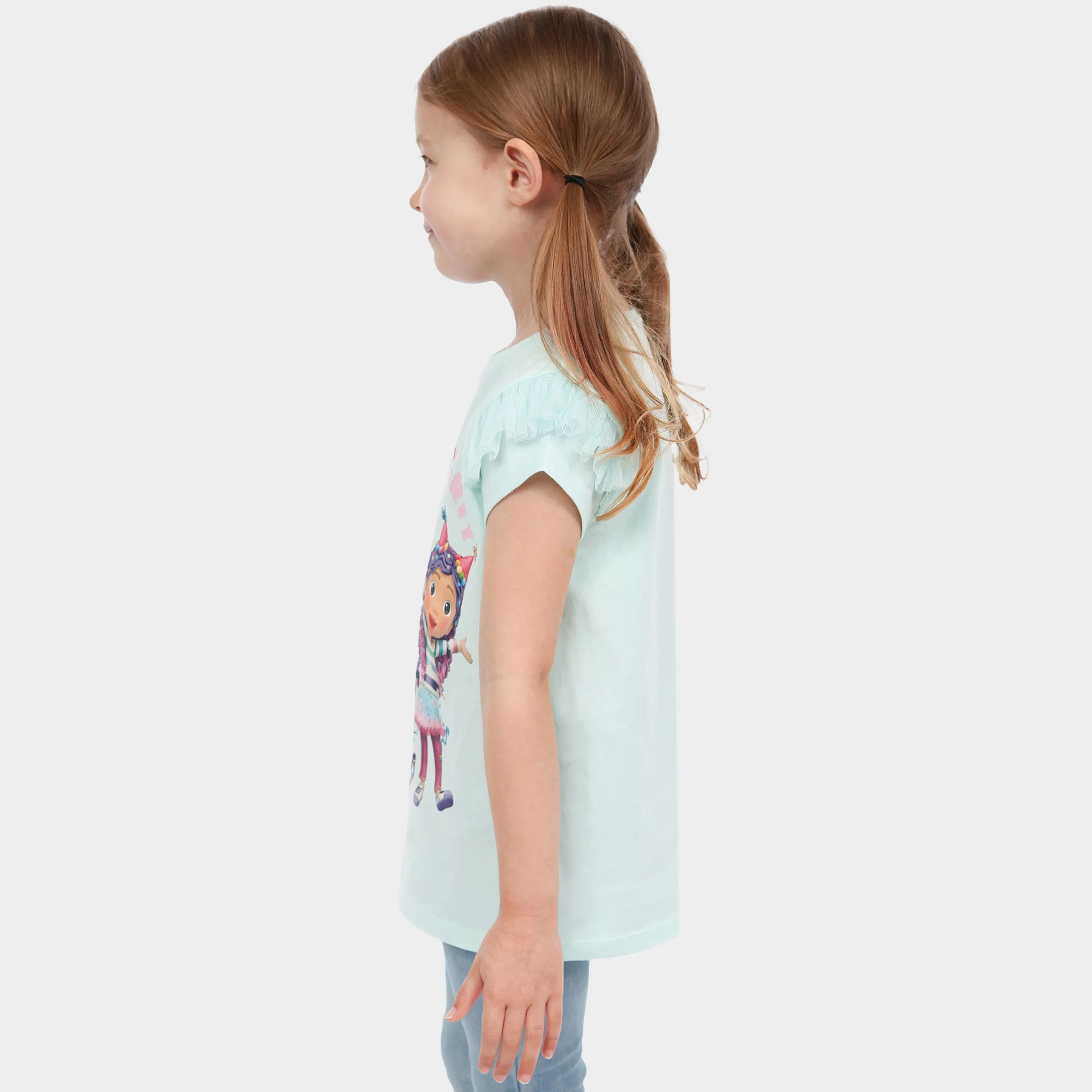 Gabbys Dollhouse T-Shirt - Frill Sleeves