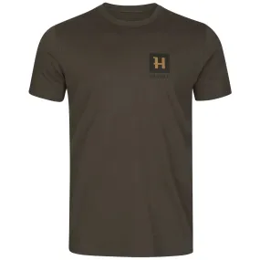 Gorm S/S T-Shirt - Shadow Brown by Harkila