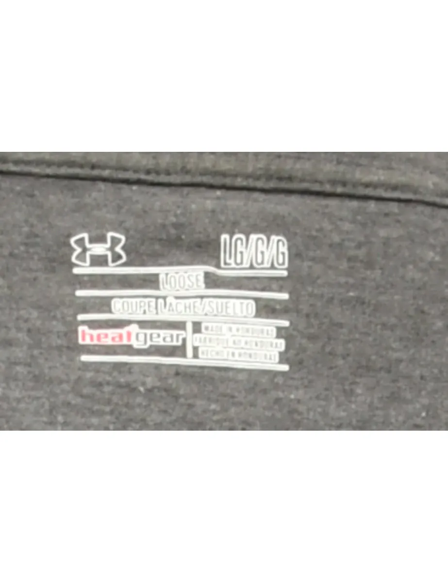 Grey Under Armour Printed T-shirt - L