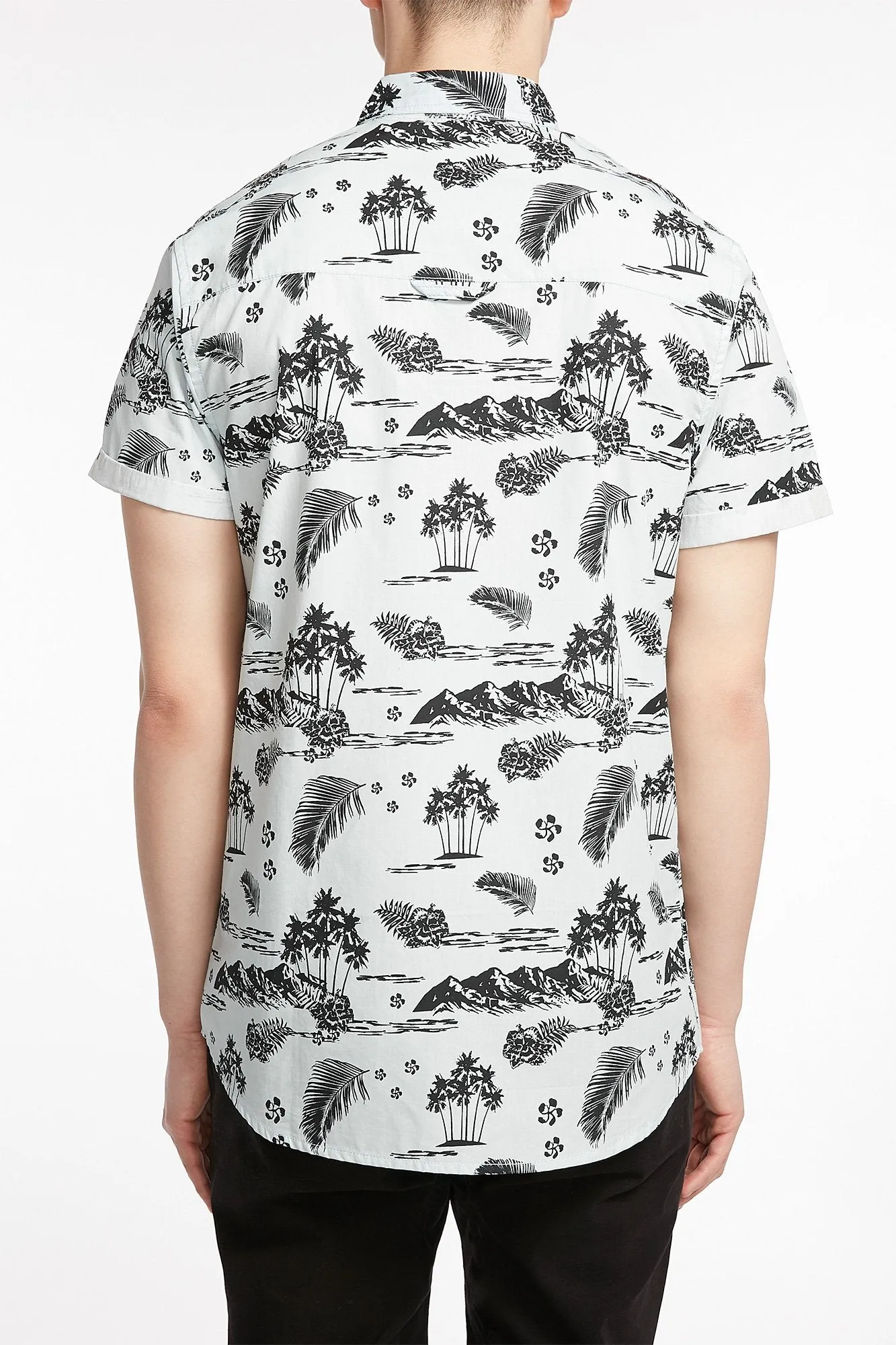 Guys Island Button-Up Pocket Shirt