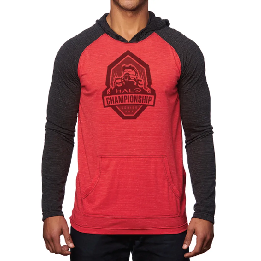 Halo Championship Series Red Raglan Hoodie