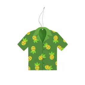 Hawaiian Shirt Green Pineapple Ornament