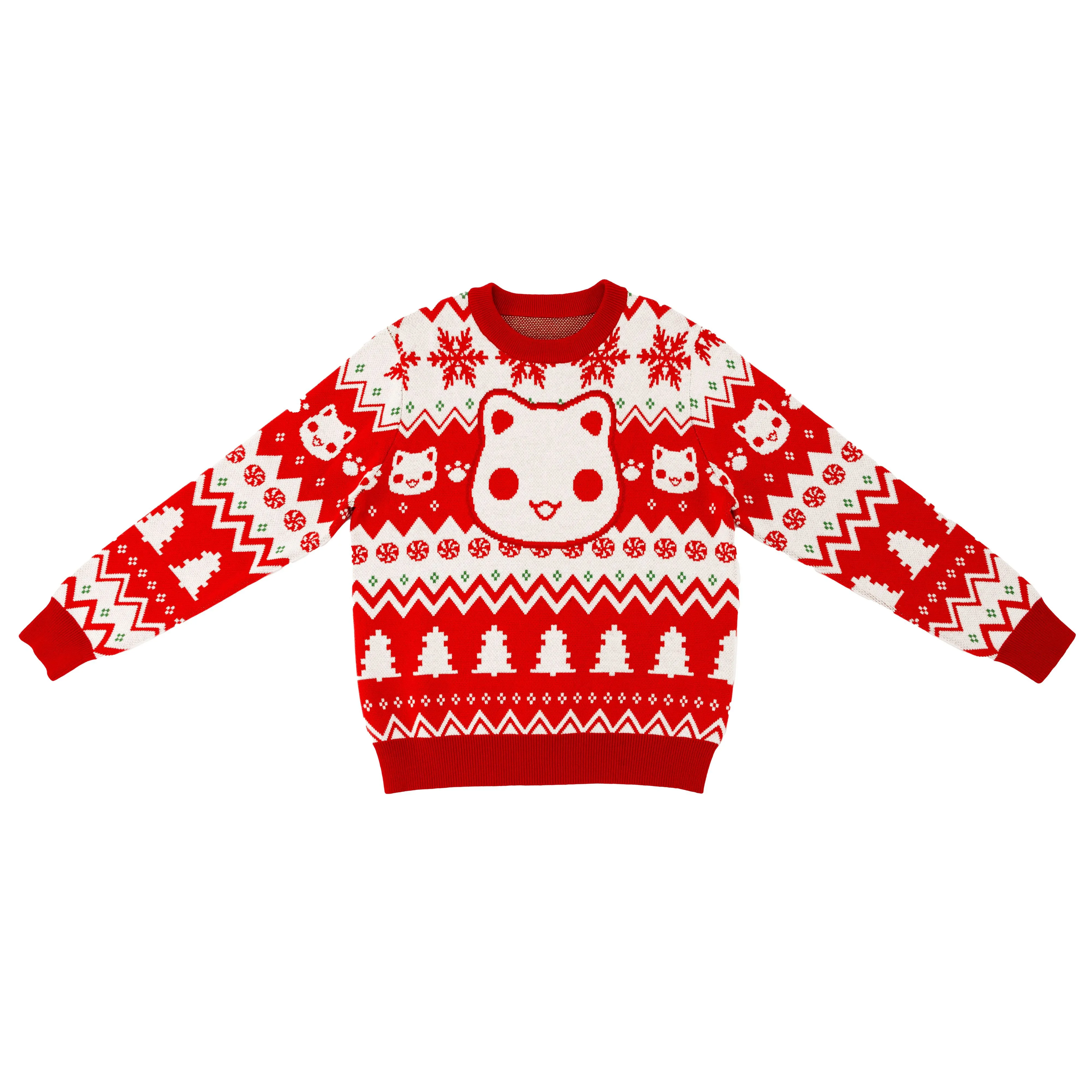 Holiday Sweater & Beanie Set