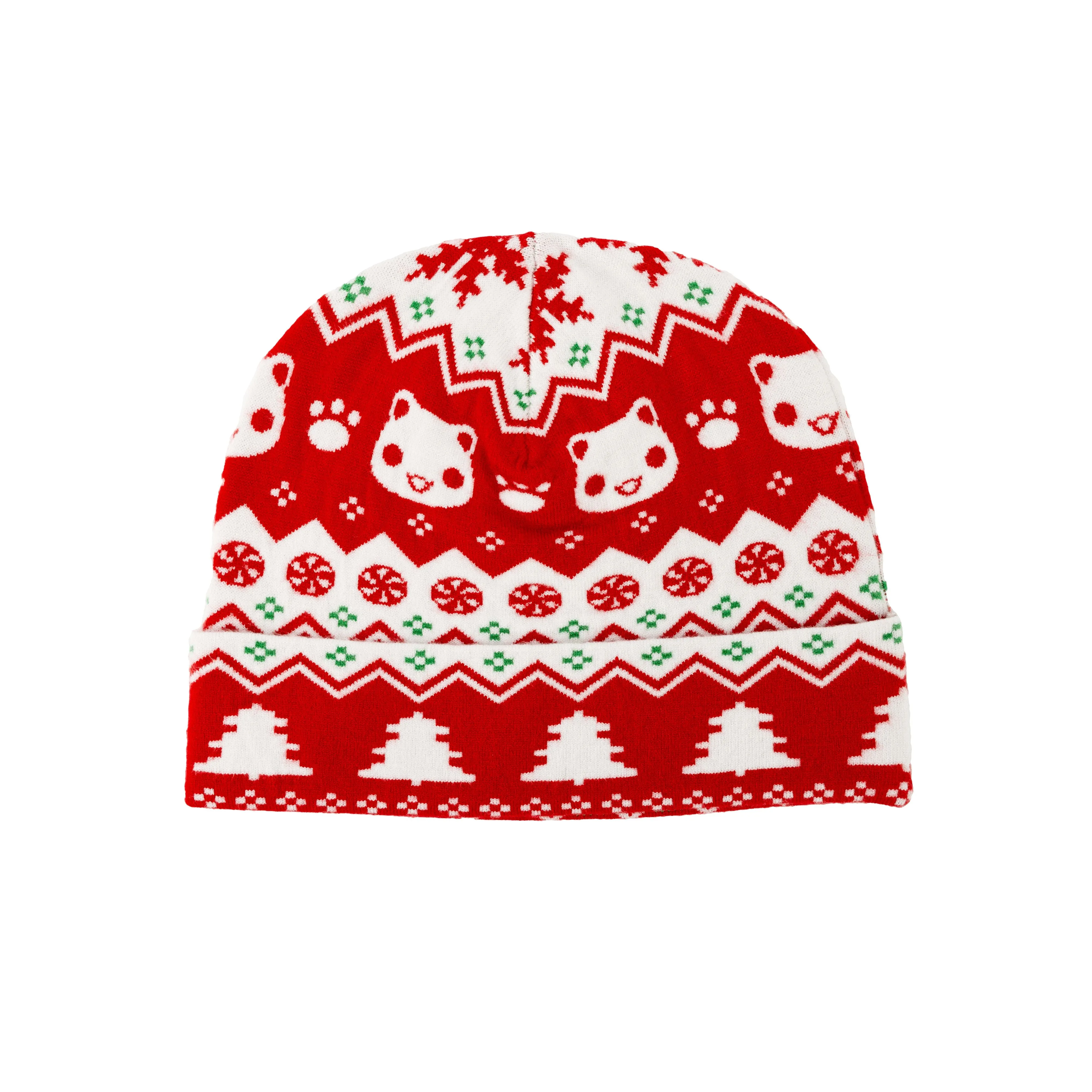 Holiday Sweater & Beanie Set