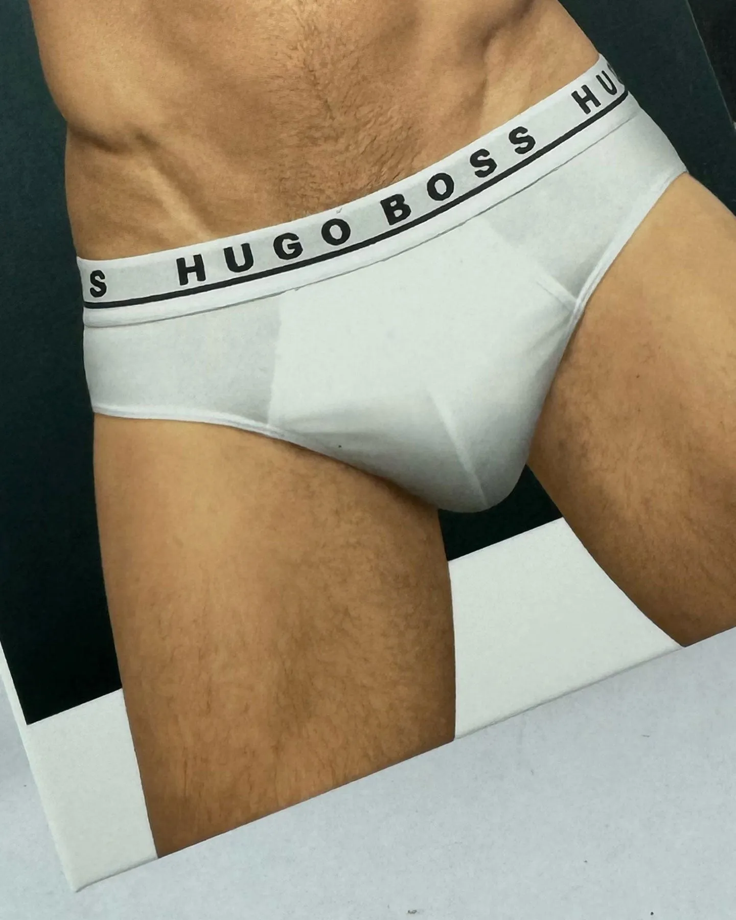 Hugo Boss Men Underwear 3 Pack Stretch Cotton Mini Brief S SALE