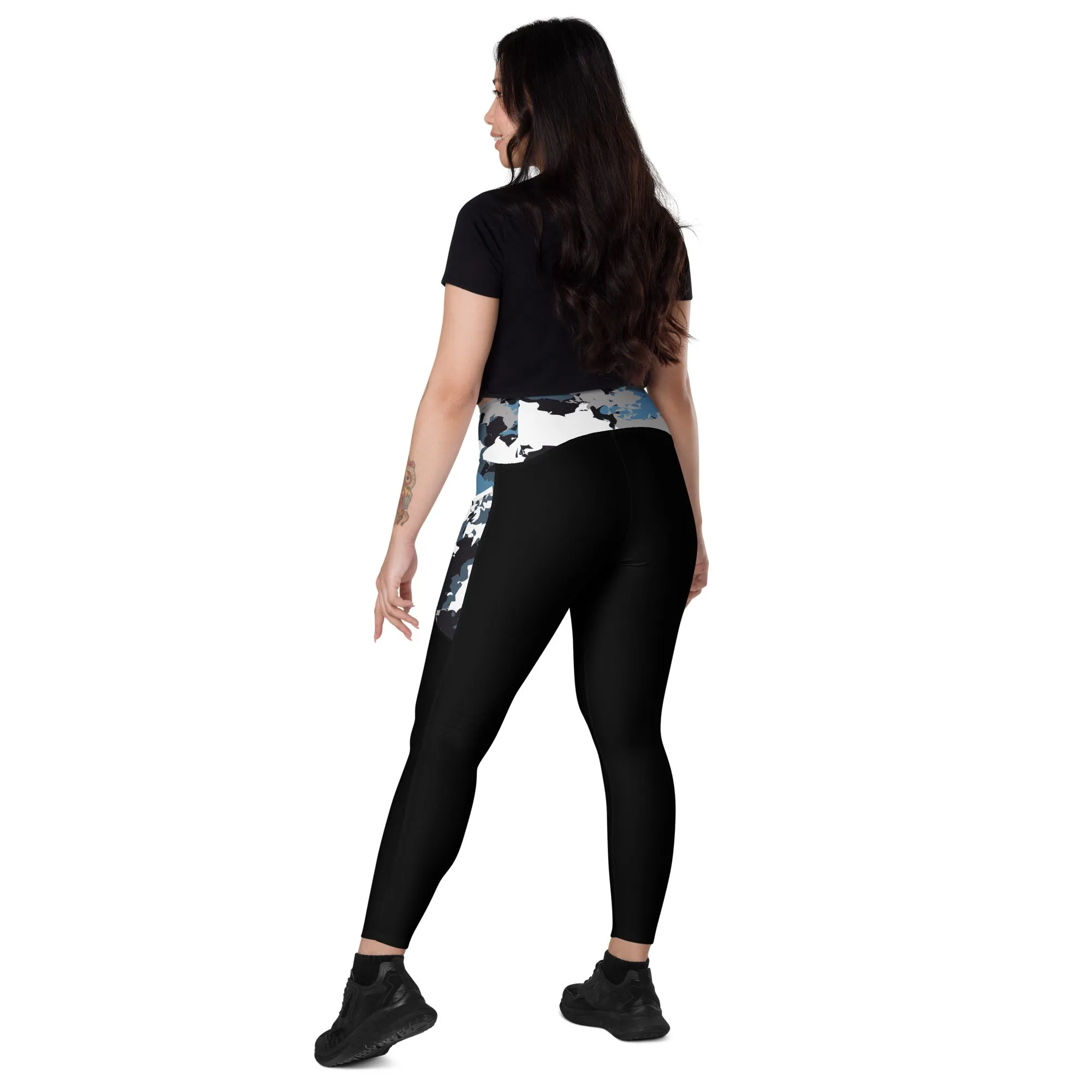 Humble Sportswear™ Trinity Black Pocket Leggings
