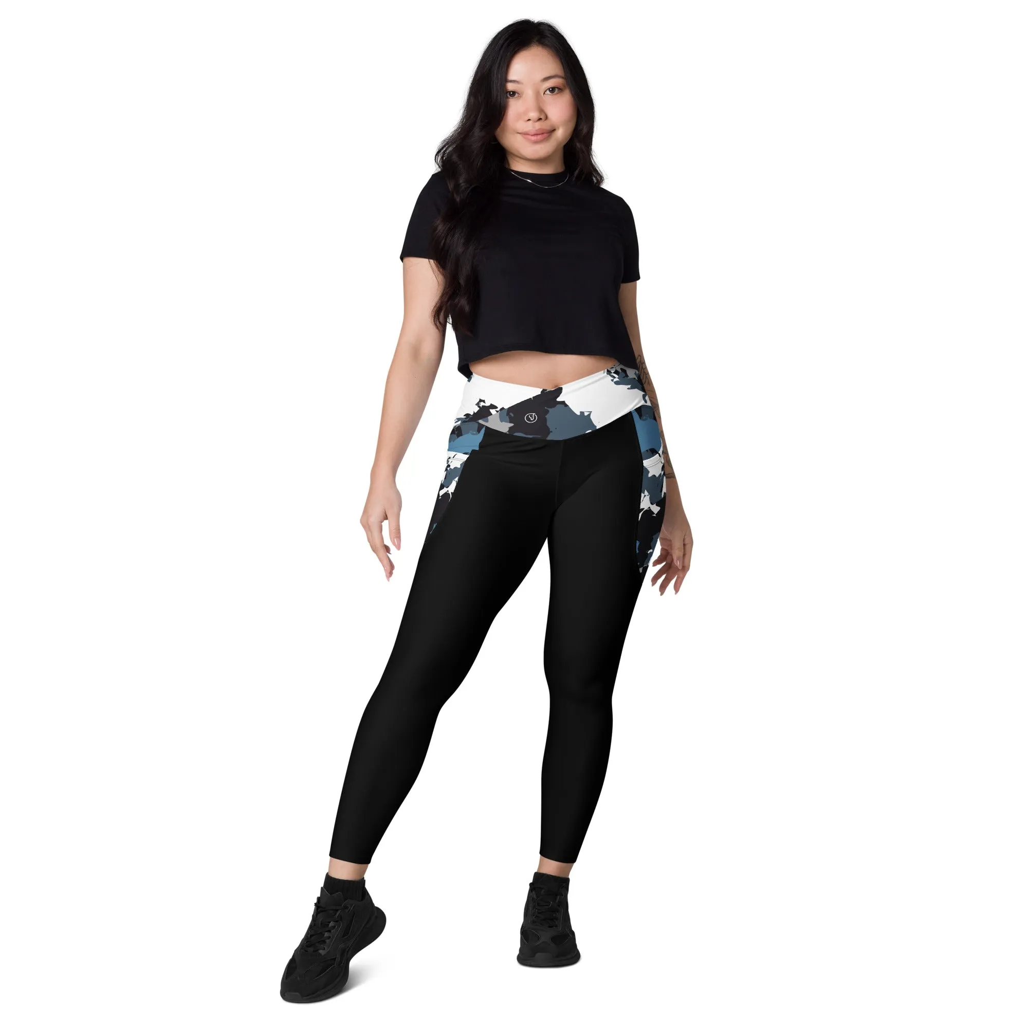Humble Sportswear™ Trinity Black Pocket Leggings