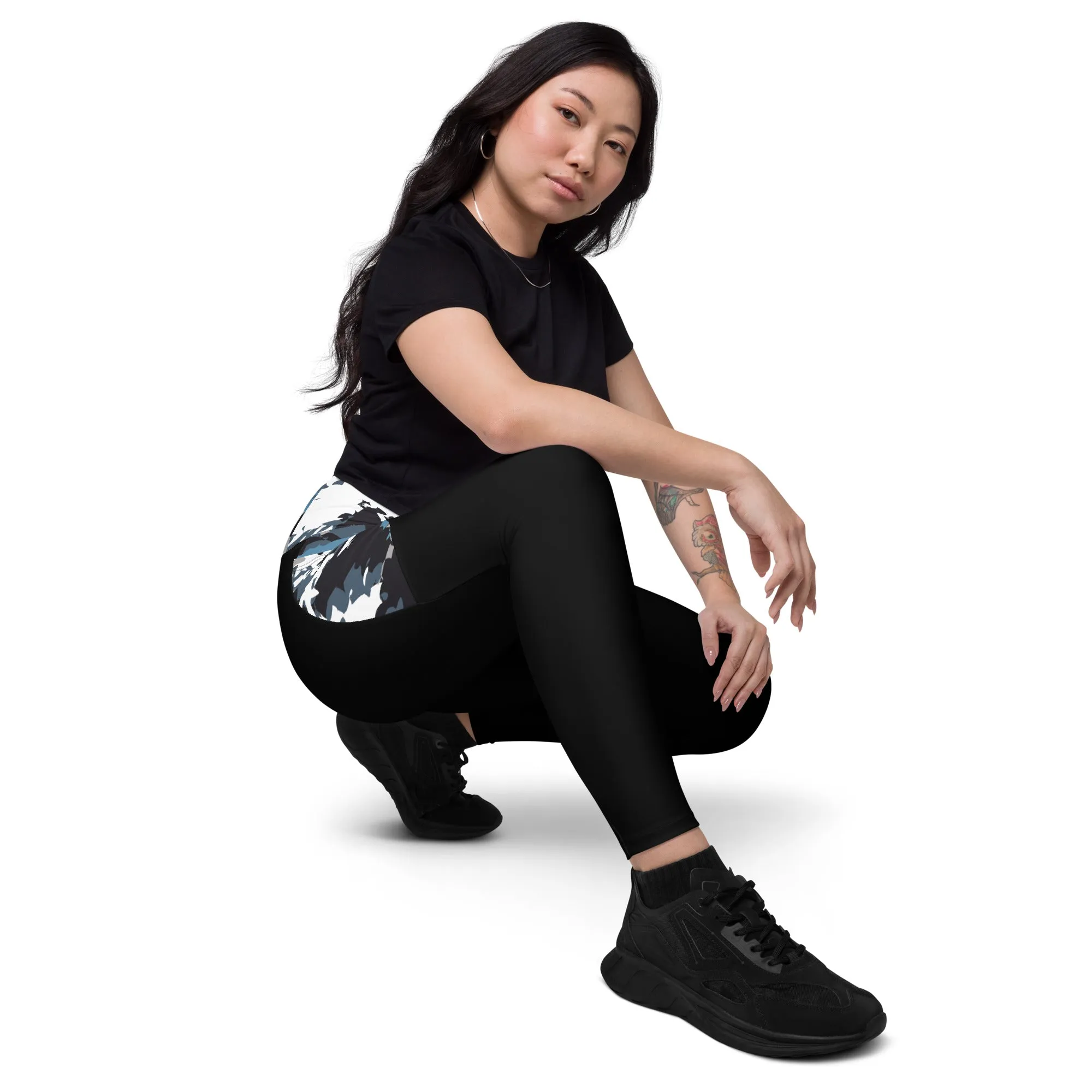 Humble Sportswear™ Trinity Black Pocket Leggings