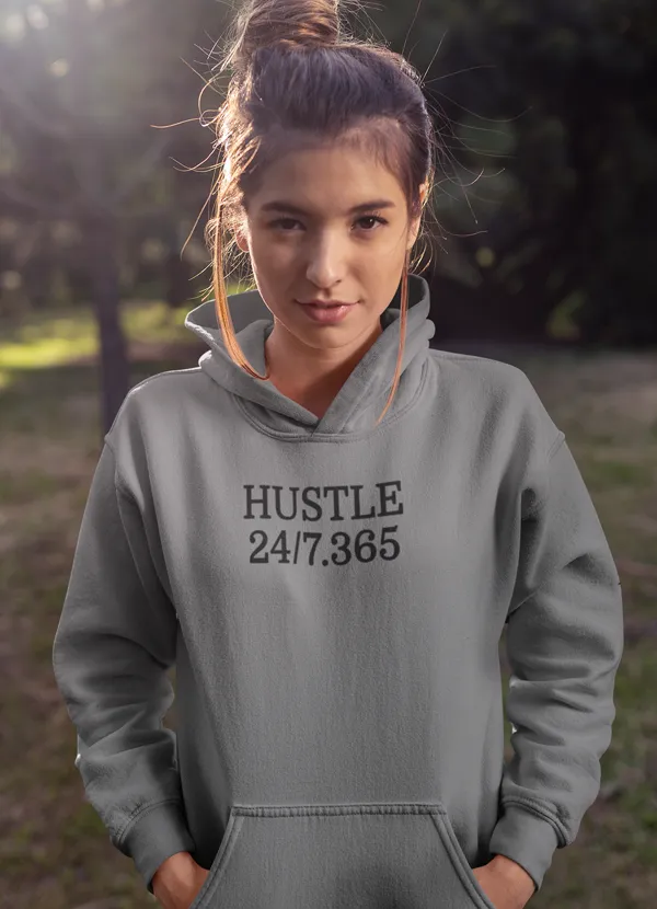 Hustle Harder Women Hoodie