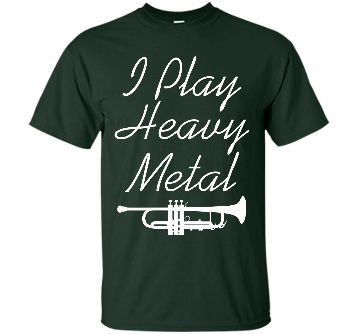 I Play Heavy Metal Funny Trumpet T-shirt T-Shirt