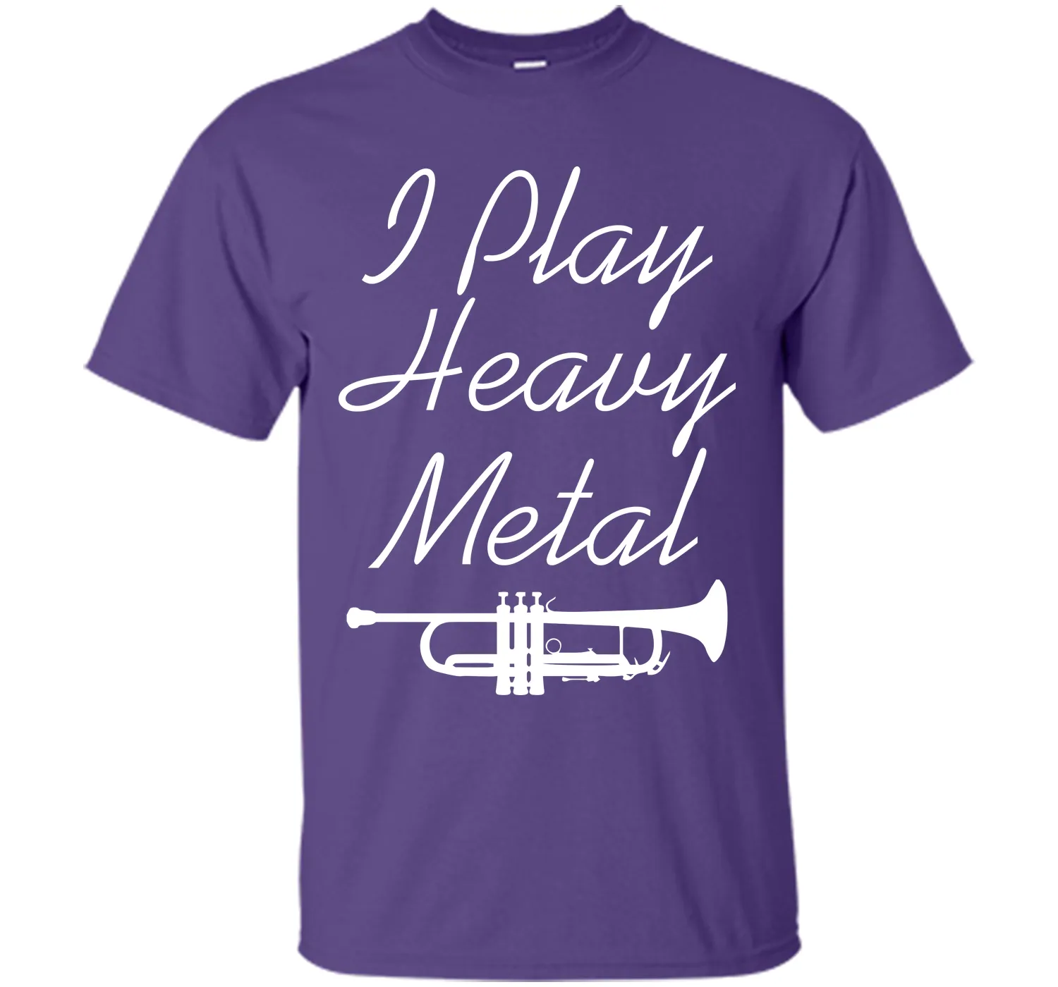 I Play Heavy Metal Funny Trumpet T-shirt T-Shirt