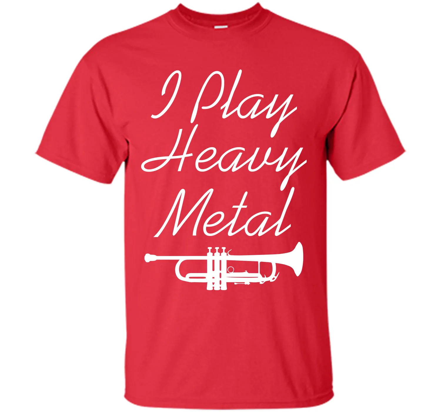 I Play Heavy Metal Funny Trumpet T-shirt T-Shirt