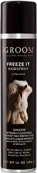 iGroom Aerosol Styling Spray Freeze It 10oz