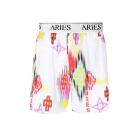 Ikat Boxer - White
