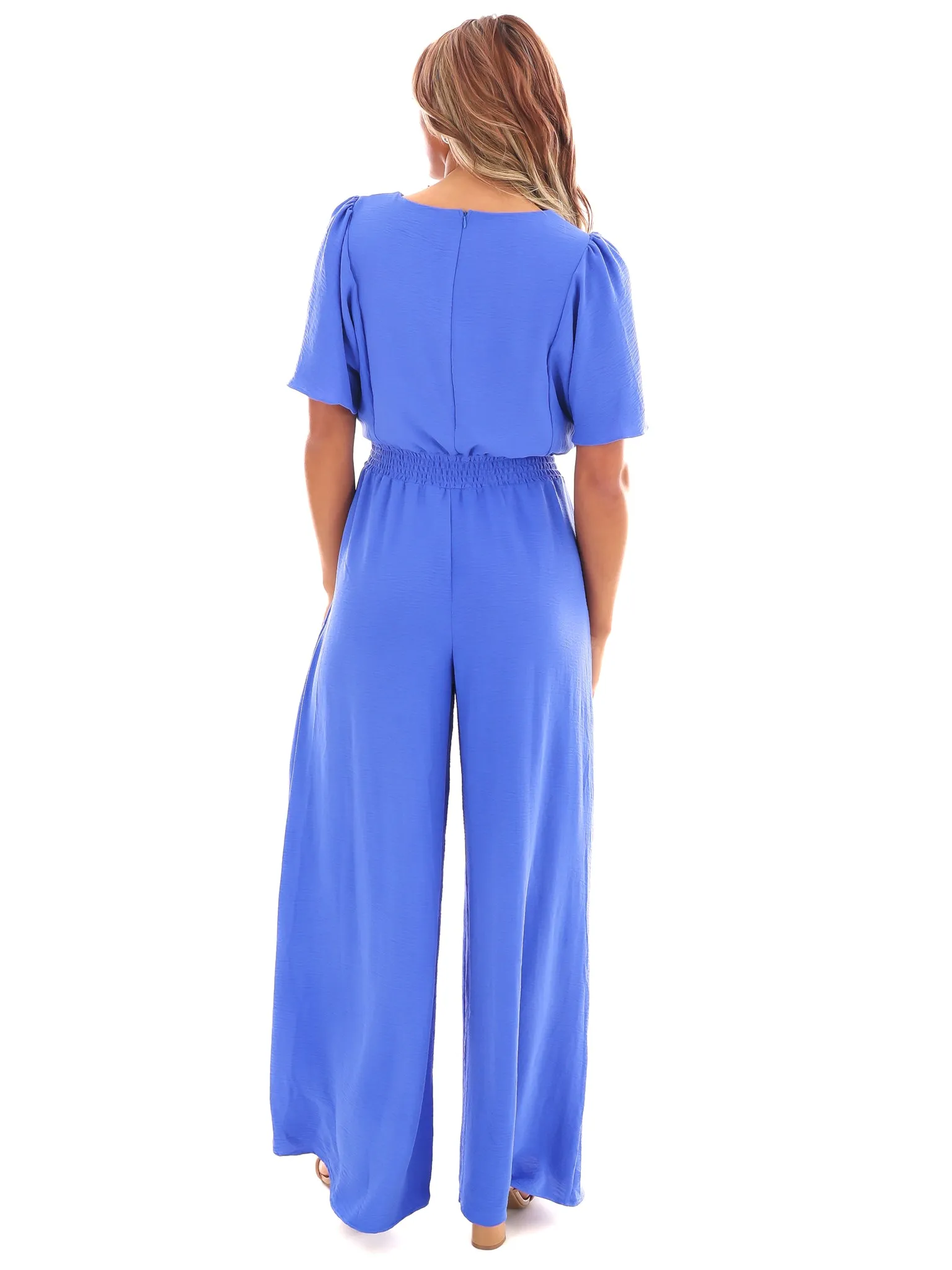 I'll Be There Wide Leg Jumpsuit
