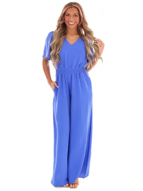 I'll Be There Wide Leg Jumpsuit