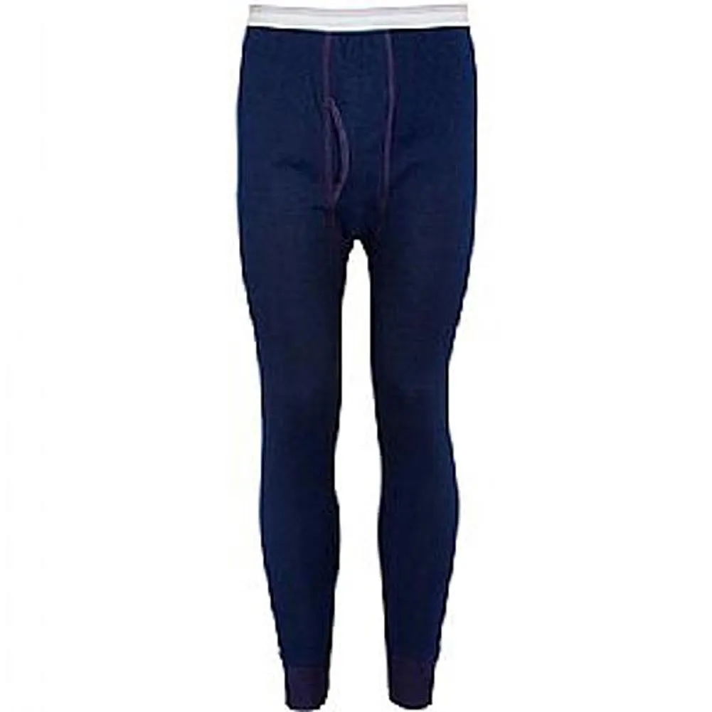 Indera Mens Regular & Big ICEtex Dual Face Fleeced Thermal Long John Pant