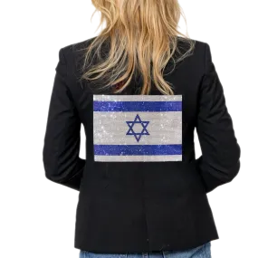 Israel Flag Sleeve Blazer
