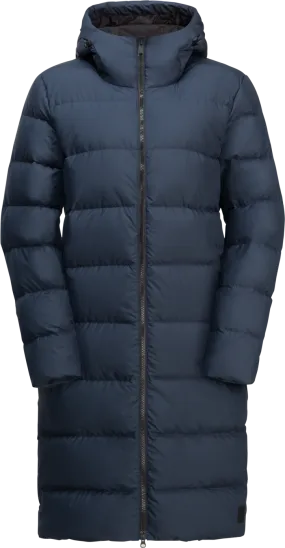 Jack Wolfskin Women&#x27;s Frozen Palace Coat Night Blue | Buy Jack Wolfskin Women&#x27;s Frozen Palace Coat Night Blue here | Outnorth