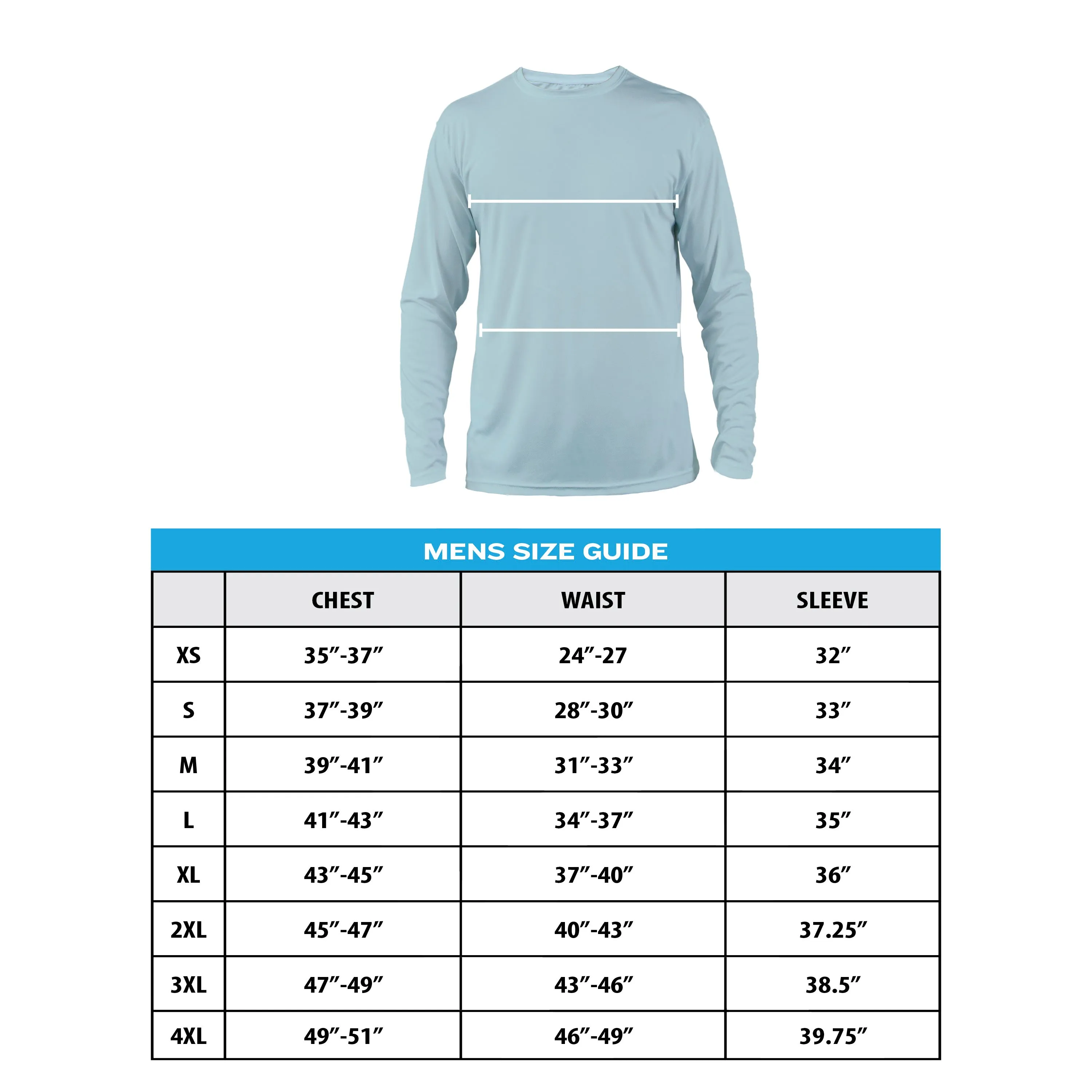 Kevin's Long Sleeve Performance Red Fish T-Shirt