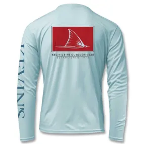 Kevin's Long Sleeve Performance Red Fish T-Shirt