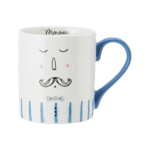 KitchenCraft Mikasa Can Mug Monsieur 280ml