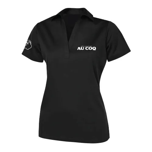 Ladies' Snag Resistant Polo BLACK (12PCS MINIMUM)