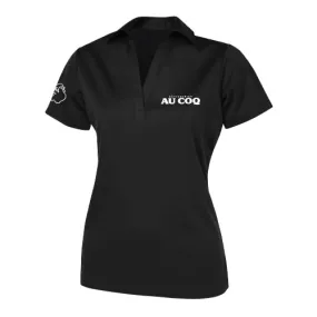 Ladies' Snag Resistant Polo BLACK (12PCS MINIMUM)