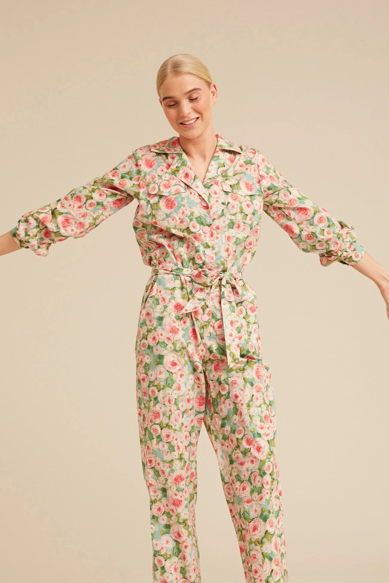 Laura Jumpsuit - Floral
