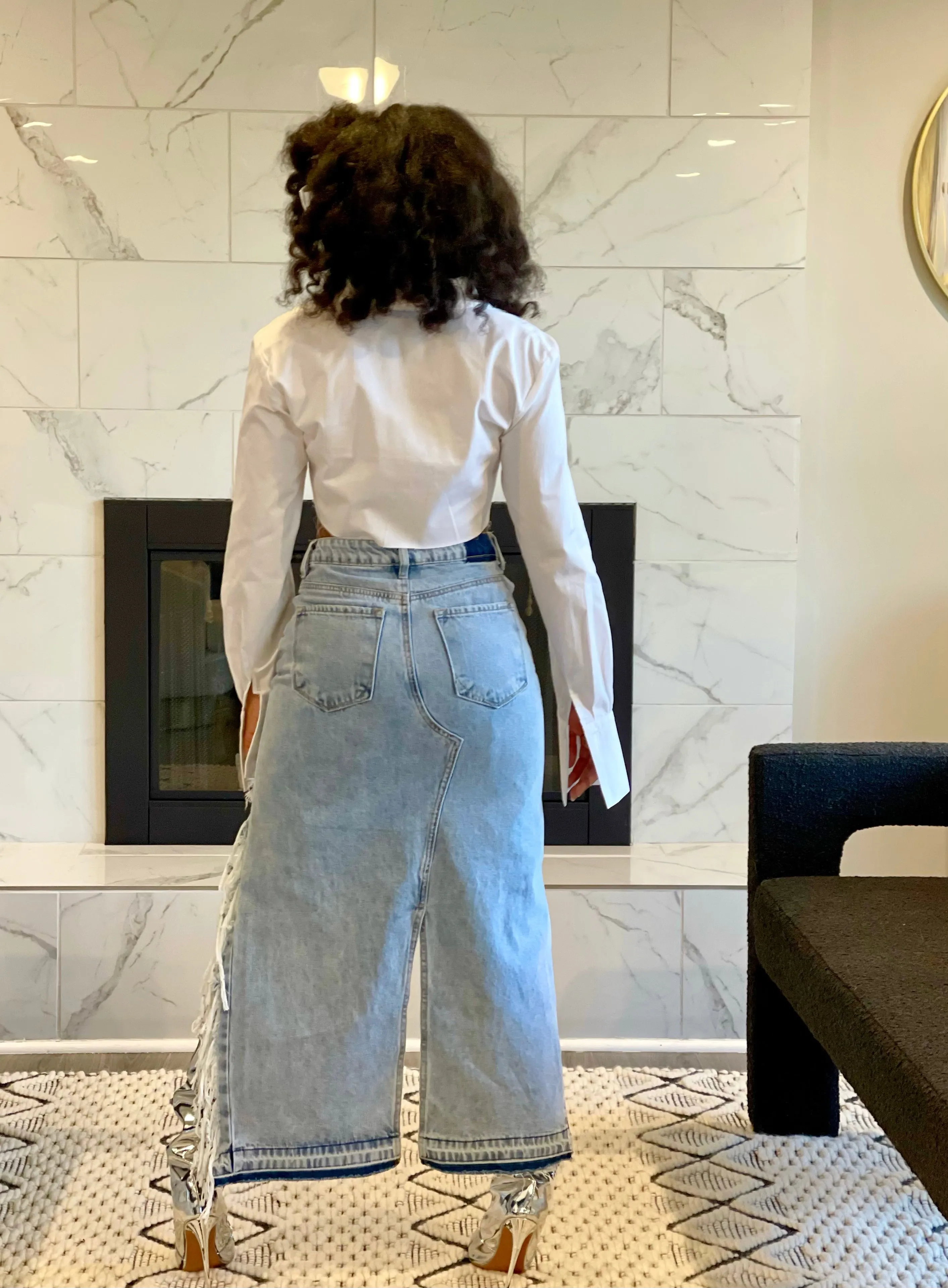 Laurel Denim Skirt